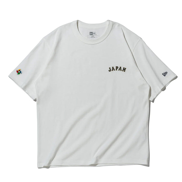 ニューエラ NEW ERA WBC 侍ジャパン JAPANロゴ Tシャツ 半袖 ウォッシュドコットン World Baseball Classic 大人 一般 メンズ レディース ユニセックス 14948267 日本代表 グッズ スポーツウェア