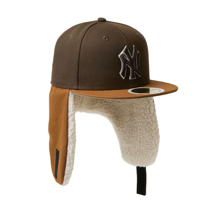【2026モデル】ニューエラ NEW ERA ニューヨーク・ヤンキース ジュニア用 ドッグイヤー キャップ 耳当て付き Kid’s 59FIFTY Dog Ear 15125047 冬用 防寒 小学生 こども Jr キッズ 子供 男の子 女の子 MLB メジャーリーグ 野球帽 帽子 スポーツキャップ ぼうし