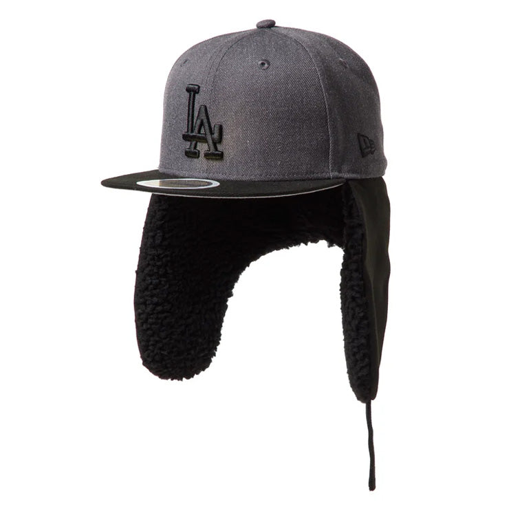 【2026モデル】ニューエラ NEW ERA ロサンゼルス・ドジャース ジュニア用 ドッグイヤー キャップ 耳当て付き Kid’s 59FIFTY Dog Ear 15125048 冬用 防寒 小学生 こども Jr キッズ 子供 男の子 女の子 MLB メジャーリーグ 野球帽 帽子 スポーツキャップ ぼうし