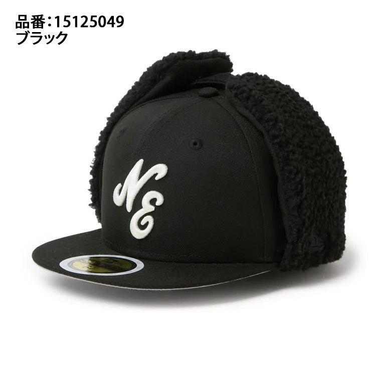 【2026モデル】ニューエラ NEW ERA ジュニア用 ドッグイヤー キャップ 耳当て付き クラシックロゴ Kid’s 59FIFTY Dog Ear 15125049 冬用 防寒 小学生 こども Jr キッズ 子供 男の子 女の子 野球帽 帽子 スポーツキャップ ぼうし