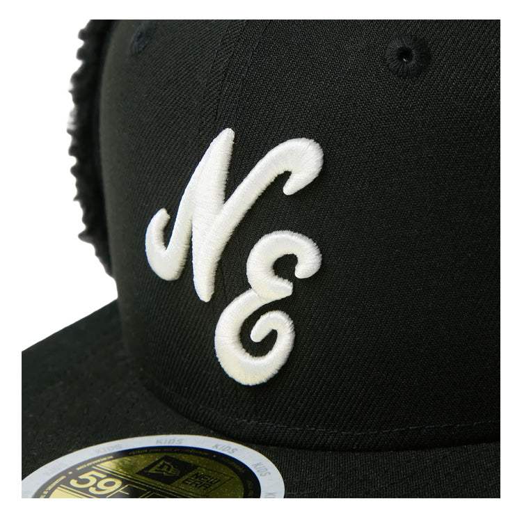 【2026モデル】ニューエラ NEW ERA ジュニア用 ドッグイヤー キャップ 耳当て付き クラシックロゴ Kid’s 59FIFTY Dog Ear 15125049 冬用 防寒 小学生 こども Jr キッズ 子供 男の子 女の子 野球帽 帽子 スポーツキャップ ぼうし