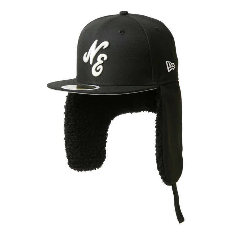 【2026モデル】ニューエラ NEW ERA ジュニア用 ドッグイヤー キャップ 耳当て付き クラシックロゴ Kid’s 59FIFTY Dog Ear 15125049 冬用 防寒 小学生 こども Jr キッズ 子供 男の子 女の子 野球帽 帽子 スポーツキャップ ぼうし
