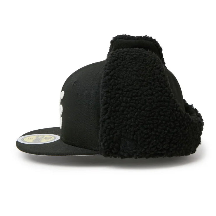 【2026モデル】ニューエラ NEW ERA ジュニア用 ドッグイヤー キャップ 耳当て付き クラシックロゴ Kid’s 59FIFTY Dog Ear 15125049 冬用 防寒 小学生 こども Jr キッズ 子供 男の子 女の子 野球帽 帽子 スポーツキャップ ぼうし