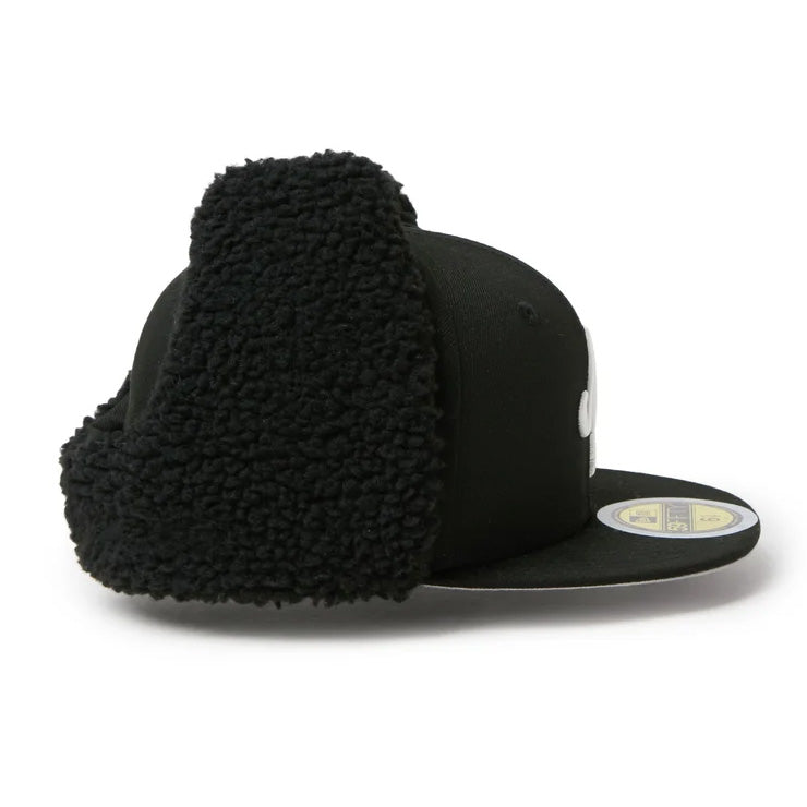 【2026モデル】ニューエラ NEW ERA ジュニア用 ドッグイヤー キャップ 耳当て付き クラシックロゴ Kid’s 59FIFTY Dog Ear 15125049 冬用 防寒 小学生 こども Jr キッズ 子供 男の子 女の子 野球帽 帽子 スポーツキャップ ぼうし