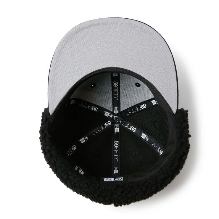 【2026モデル】ニューエラ NEW ERA ジュニア用 ドッグイヤー キャップ 耳当て付き クラシックロゴ Kid’s 59FIFTY Dog Ear 15125049 冬用 防寒 小学生 こども Jr キッズ 子供 男の子 女の子 野球帽 帽子 スポーツキャップ ぼうし