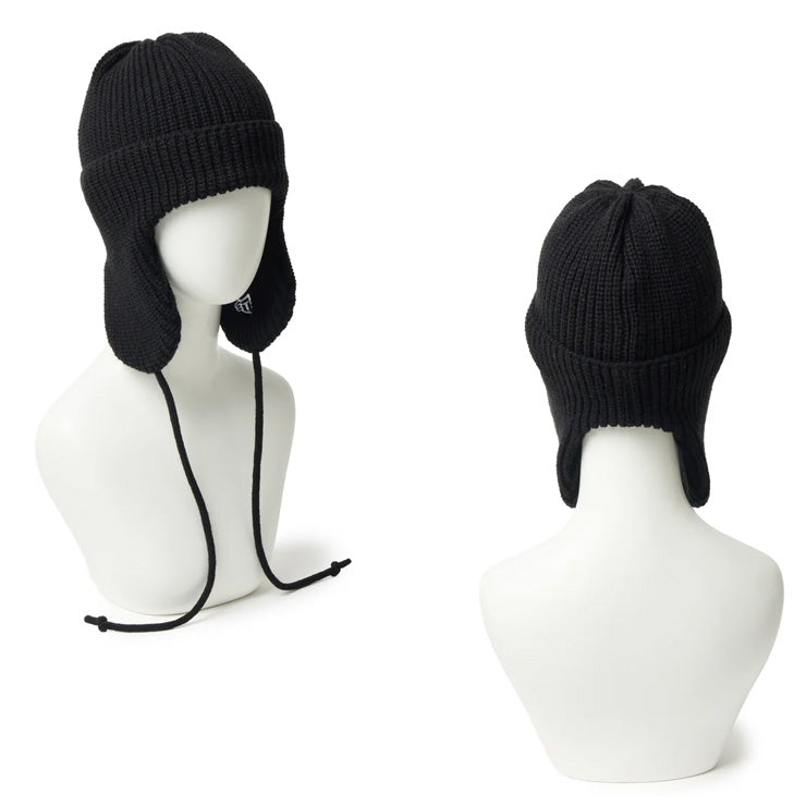 【2026モデル】ニューエラ NEW ERA ジュニア用 キッズ  ニット トラッパー キャップ 耳当て ニット帽 ニットキャップ 冬用 冬物 15125216 15125218 子ども こども 小学生 フライトキャップ スキー スノーボード アウトドア お出かけ 通学 かわいい 帽子 ぼうし