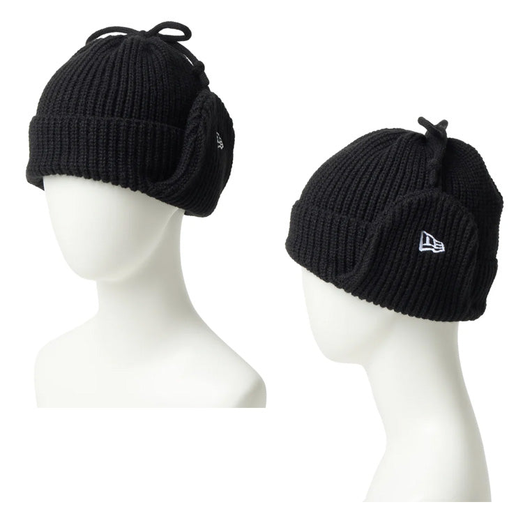 【2026モデル】ニューエラ NEW ERA ジュニア用 キッズ  ニット トラッパー キャップ 耳当て ニット帽 ニットキャップ 冬用 冬物 15125216 15125218 子ども こども 小学生 フライトキャップ スキー スノーボード アウトドア お出かけ 通学 かわいい 帽子 ぼうし
