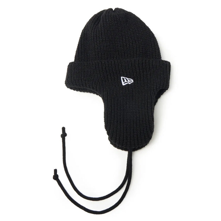 【2026モデル】ニューエラ NEW ERA ジュニア用 キッズ  ニット トラッパー キャップ 耳当て ニット帽 ニットキャップ 冬用 冬物 15125216 15125218 子ども こども 小学生 フライトキャップ スキー スノーボード アウトドア お出かけ 通学 かわいい 帽子 ぼうし