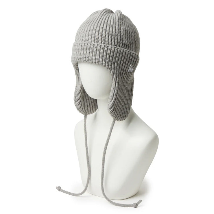 【2026モデル】ニューエラ NEW ERA ジュニア用 キッズ  ニット トラッパー キャップ 耳当て ニット帽 ニットキャップ 冬用 冬物 15125216 15125218 子ども こども 小学生 フライトキャップ スキー スノーボード アウトドア お出かけ 通学 かわいい 帽子 ぼうし