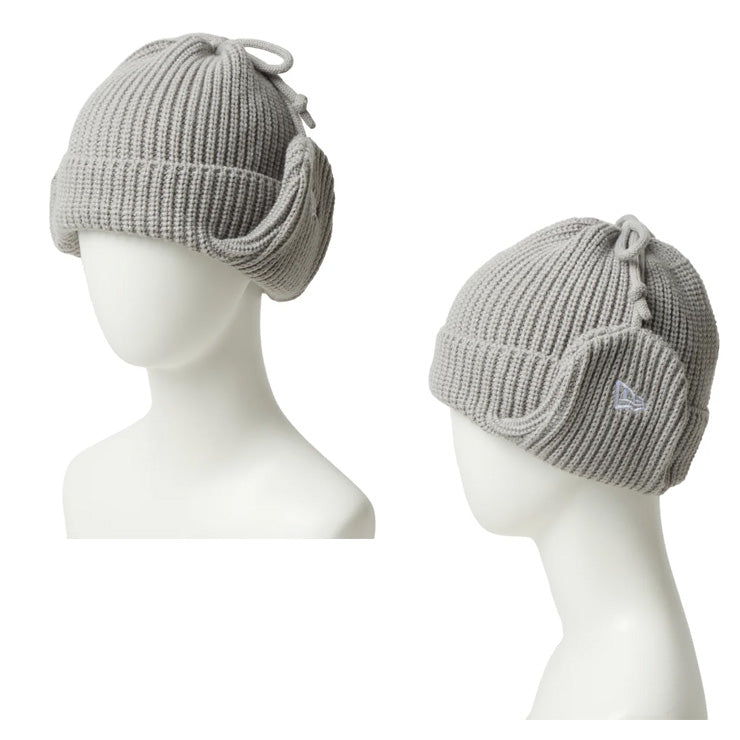 【2026モデル】ニューエラ NEW ERA ジュニア用 キッズ  ニット トラッパー キャップ 耳当て ニット帽 ニットキャップ 冬用 冬物 15125216 15125218 子ども こども 小学生 フライトキャップ スキー スノーボード アウトドア お出かけ 通学 かわいい 帽子 ぼうし