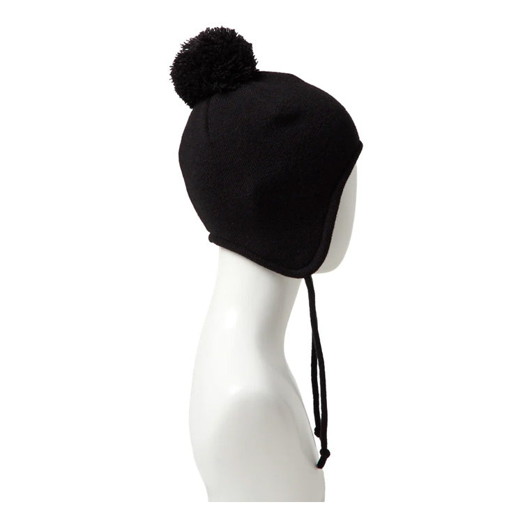 【2026モデル】ニューエラ NEW ERA ジュニア用 キッズ ポンポンニット トラッパー キャップ 耳当て ニット帽 ニットキャップ 冬用 冬物 15125220 子ども こども 小学生 フライトキャップ スキー スノーボード アウトドア お出かけ 通学 かわいい 帽子 ぼうし