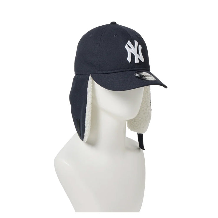 【2026モデル】ニューエラ NEW ERA ニューヨーク・ヤンキース ドッグイヤー キャップ 耳当て付き NY 9THIRTY 930 Dog Ear メンズ レディース ユニセックス 大人 一般 15125391 ゴルフキャップ 冬用 防寒 MLB メジャーリーグ 野球帽 帽子 スポーツキャップ