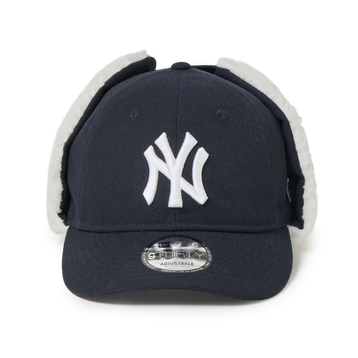 【2026モデル】ニューエラ NEW ERA ニューヨーク・ヤンキース ドッグイヤー キャップ 耳当て付き NY 9THIRTY 930 Dog Ear メンズ レディース ユニセックス 大人 一般 15125391 ゴルフキャップ 冬用 防寒 MLB メジャーリーグ 野球帽 帽子 スポーツキャップ