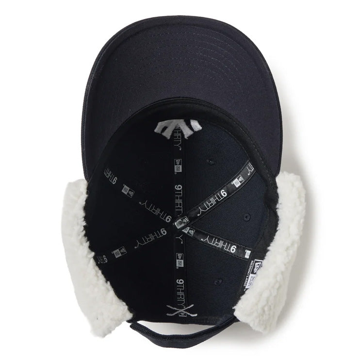 【2026モデル】ニューエラ NEW ERA ニューヨーク・ヤンキース ドッグイヤー キャップ 耳当て付き NY 9THIRTY 930 Dog Ear メンズ レディース ユニセックス 大人 一般 15125391 ゴルフキャップ 冬用 防寒 MLB メジャーリーグ 野球帽 帽子 スポーツキャップ