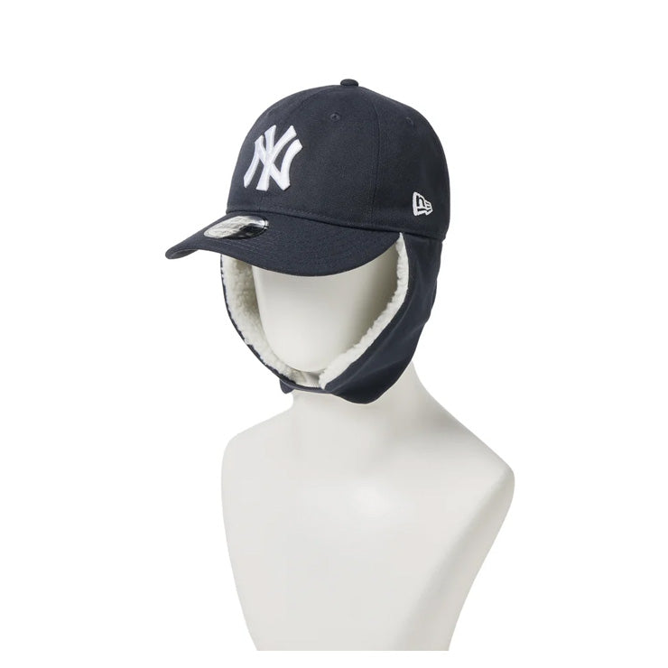 【2026モデル】ニューエラ NEW ERA ニューヨーク・ヤンキース ドッグイヤー キャップ 耳当て付き NY 9THIRTY 930 Dog Ear メンズ レディース ユニセックス 大人 一般 15125391 ゴルフキャップ 冬用 防寒 MLB メジャーリーグ 野球帽 帽子 スポーツキャップ