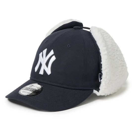 【2026モデル】ニューエラ NEW ERA ニューヨーク・ヤンキース ドッグイヤー キャップ 耳当て付き NY 9THIRTY 930 Dog Ear メンズ レディース ユニセックス 大人 一般 15125391 ゴルフキャップ 冬用 防寒 MLB メジャーリーグ 野球帽 帽子 スポーツキャップ