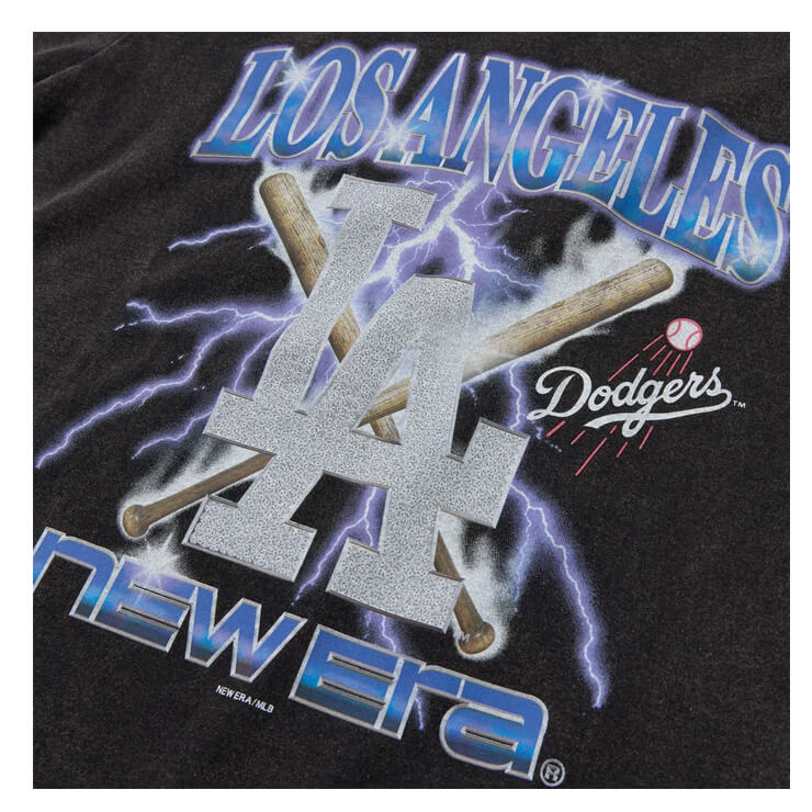 【2026モデル】ニューエラ NEW ERA ロサンゼルス・ドジャース 半袖 ウォッシュドコットン Tシャツ Lightning 大人 一般 メンズ レディース ユニセックス 15129307 スポーツウェア カジュアル 半袖シャツ