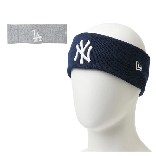 【2026モデル】ニューエラ NEW ERA MLB リブニットヘアバンド ヘッドバンド ヤンキース ドジャース メンズ レディース ユニセックス 15135190 15135191 髪留め ターバン