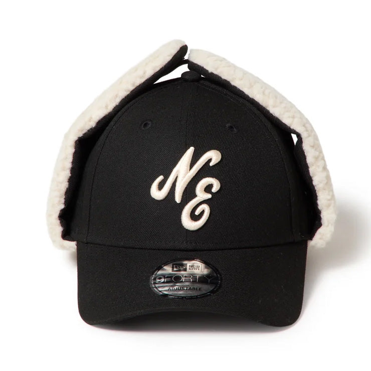 【2026モデル】ニューエラ NEW ERA ドッグイヤー キャップ 耳当て付き クラシックロゴ 9FORTY Dog Ear メンズ レディース 15137031 大人 冬用 防寒 野球帽 帽子 スポーツキャップ ぼうし