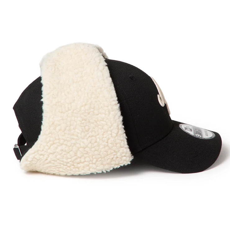 【2026モデル】ニューエラ NEW ERA ドッグイヤー キャップ 耳当て付き クラシックロゴ 9FORTY Dog Ear メンズ レディース 15137031 大人 冬用 防寒 野球帽 帽子 スポーツキャップ ぼうし