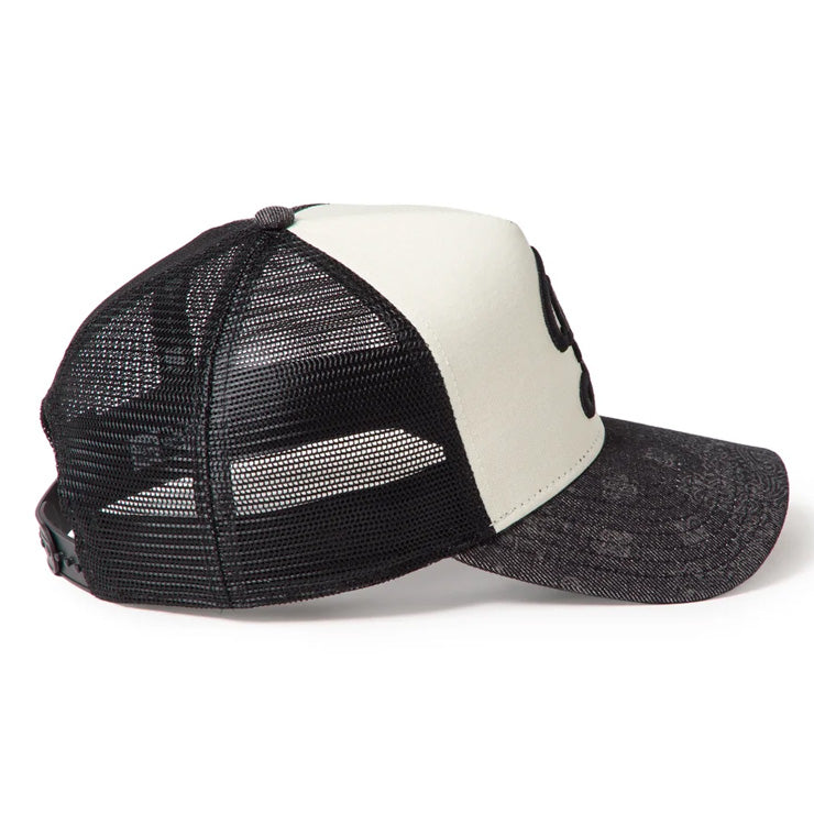 【2026モデル】ニューエラ NEW ERA ロサンゼルス・ドジャース キャップ シティーコネクトロゴ 9FORTY A-Frame トラッカー Laser Burn Out Denim 15137100 大人 メンズ レディース ユニセックス メジャーリーグ 野球帽 帽子 スポーツキャップ ベースボールキャップ ぼうし