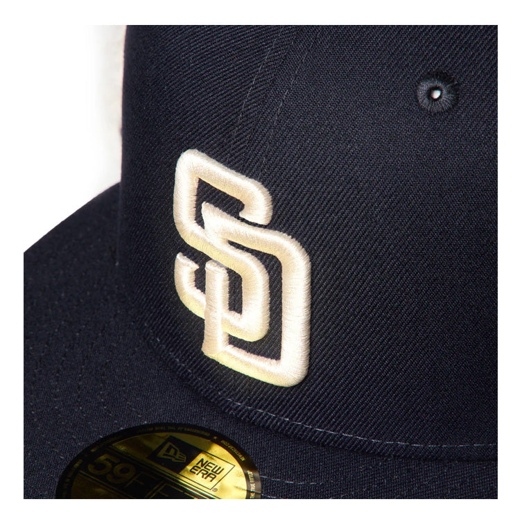 【2026モデル】ニューエラ NEW ERA サンディエゴ・パドレス ドッグイヤー キャップ 耳当て付き SD 59FIFTY 5950 Dog Ear メンズ レディース ユニセックス 大人 一般 15137327 冬用 防寒 MLB メジャーリーグ 野球帽 帽子 スポーツキャップ ベースボールキャップ ぼうし