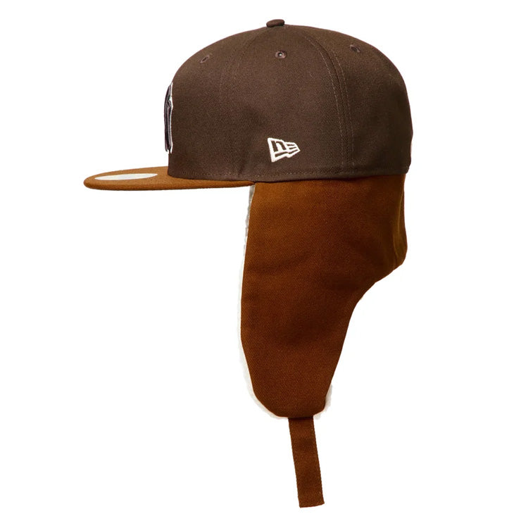 【2026モデル】ニューエラ NEW ERA ニューヨーク・ヤンキース ドッグイヤー キャップ 耳当て付き NY 59FIFTY 5950 Dog Ear メンズ レディース ユニセックス 大人 一般 15137328 冬用 防寒 MLB メジャーリーグ 野球帽 帽子 スポーツキャップ ベースボールキャップ ぼうし