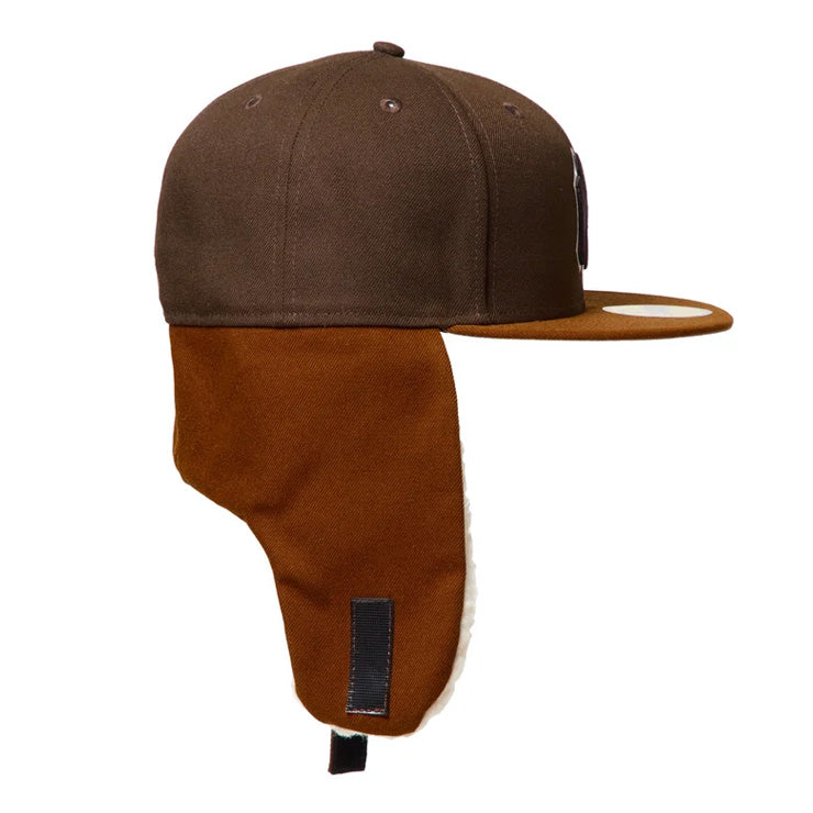 【2026モデル】ニューエラ NEW ERA ニューヨーク・ヤンキース ドッグイヤー キャップ 耳当て付き NY 59FIFTY 5950 Dog Ear メンズ レディース ユニセックス 大人 一般 15137328 冬用 防寒 MLB メジャーリーグ 野球帽 帽子 スポーツキャップ ベースボールキャップ ぼうし