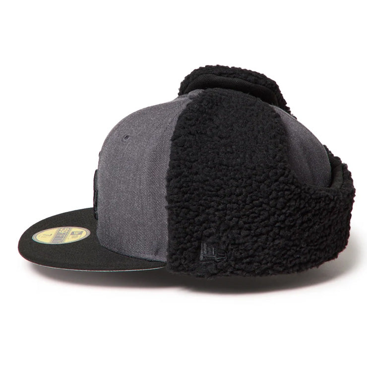 【2026モデル】ニューエラ NEW ERA ロサンゼルス・ドジャース ドッグイヤー キャップ 耳当て付き LA 59FIFTY 5950 Dog Ear メンズ レディース ユニセックス 大人 一般 15137329 冬用 防寒 MLB メジャーリーグ 野球帽 帽子 スポーツキャップ ベースボールキャップ ぼうし