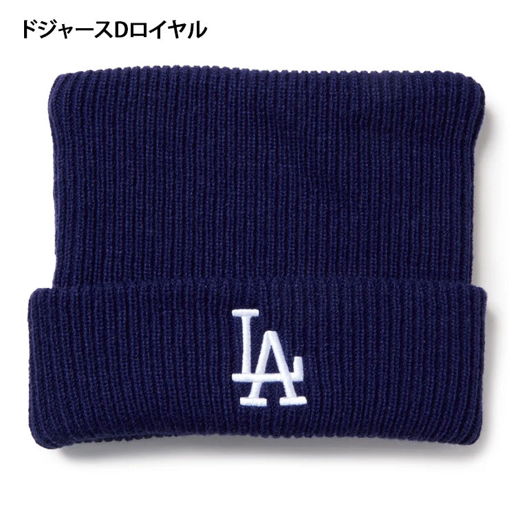 【2026モデル】ニューエラ NEW ERA MLB スクウェアニットキャップ 猫耳 ニット帽 ドジャース ヤンキース メンズ レディース ユニセックス  Powered by GORO(MIN-NANO) 15176536 15176537 秋冬 大人 メジャーリーグ 帽子 ぼうし
