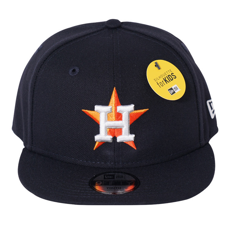 【2026モデル】ニューエラ NEW ERA ヒューストン・アストロズ ジュニア用 キャップ キッズ Youth 9TWENTY MLB 15207061 小学生 こども Jr 子供 男の子 女の子 メジャーリーグ 野球帽 帽子 スポーツキャップ ベースボールキャップ