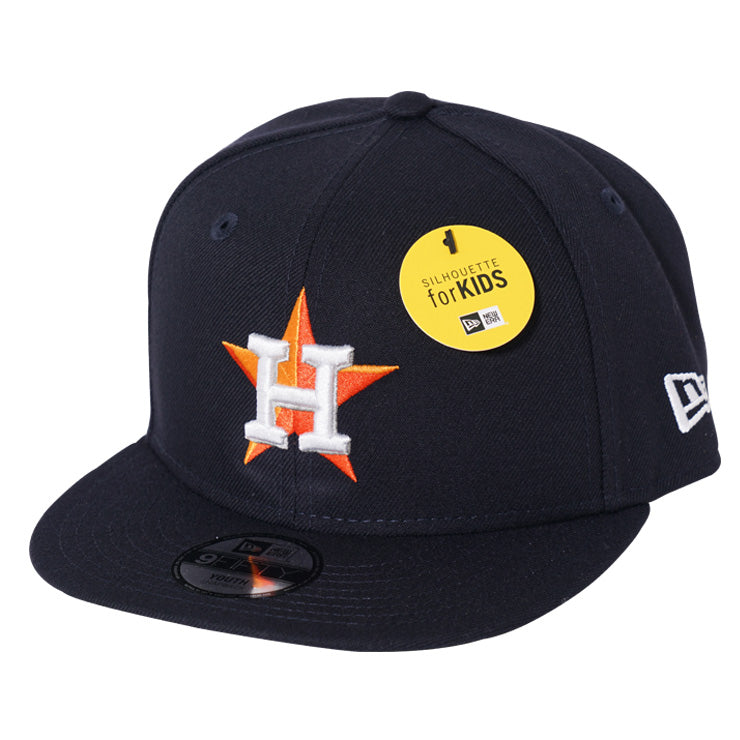 【2026モデル】ニューエラ NEW ERA ヒューストン・アストロズ ジュニア用 キャップ キッズ Youth 9TWENTY MLB 15207061 小学生 こども Jr 子供 男の子 女の子 メジャーリーグ 野球帽 帽子 スポーツキャップ ベースボールキャップ