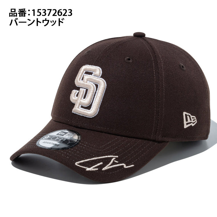 【2026モデル】ニューエラ NEW ERA ダルビッシュ有 サイン刺繍入り サンディエゴ・パドレス キャップ 9FORTY 940 Japan Players Signature メンズ レディース ユニセックス 大人 一般 15372623 MLB メジャーリーグ 野球帽 帽子 スポーツキャップ ベースボールキャップ