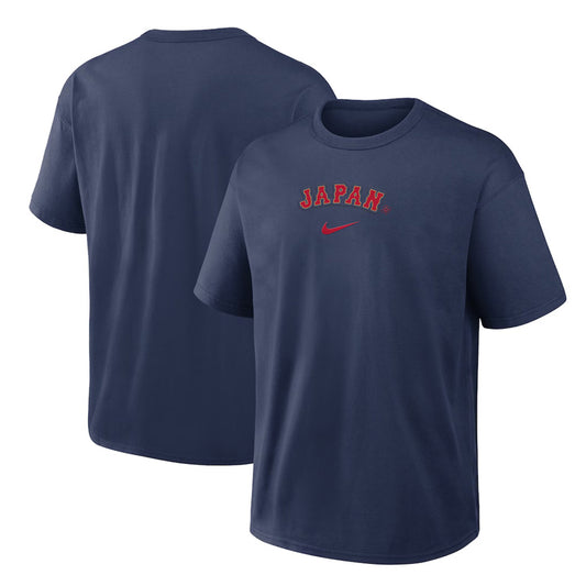 ナイキ 2026 WBC 日本代表 シティネーム Max 90 Tシャツ 半袖 ネイビー 大人 メンズ ユニセックス 04T6-44B-WBJ-TCK 侍ジャパン 2026 World Baseball Classic グッズ ウエア ウェア 記念グッズ 記念アイテム nike