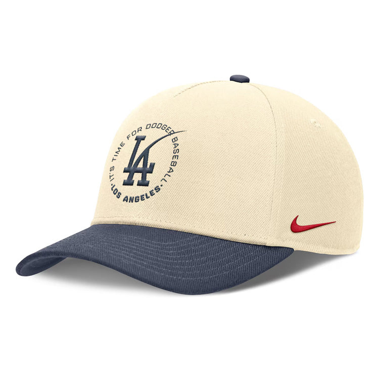 【2026モデル】ナイキ ロサンゼルス・ドジャース シティコネクト キャップ City Connect Dri-Fit Rise 5 Panel Adjustbale Cap NB46-08XB-LD-NLH メンズ レディース ユニセックス メジャーリーグ 野球帽 帽子 スポーツキャップ ベースボールキャップ ぼうし nike