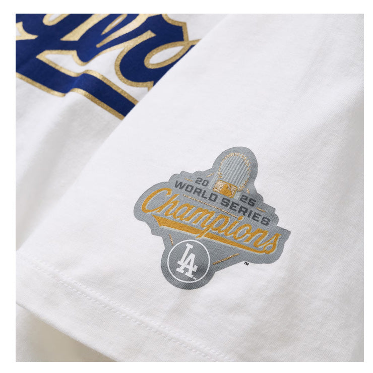 【2026モデル】ナイキ ロサンゼルス・ドジャース 大谷翔平 ゴールドコレクション 半袖 Tシャツ ネーム＆ナンバー ホワイト Shohei Ohtani Gold Collection Name and Number T-Shirt メンズ N199-10A-6LD-5WK カジュアル スポーツウェア MLB メジャーリーグ nike