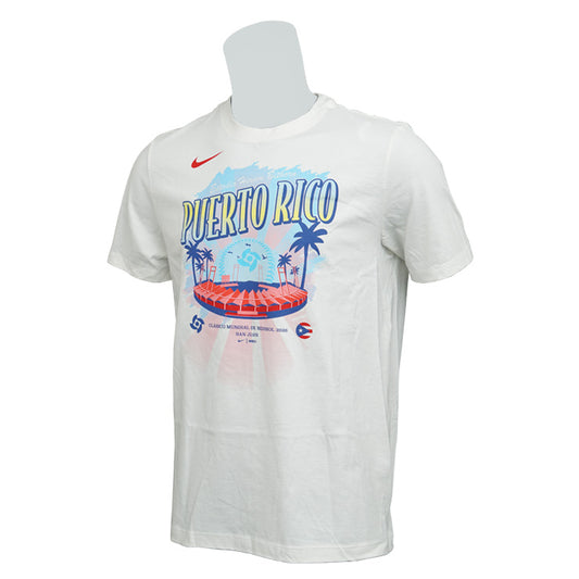 ナイキ 2026 WBC Tシャツ ホストシティ プエルトリコ 半袖 大人 メンズ ユニセックス N199-10A-WB1-8LT 2026 World Baseball Classic グッズ ウエア ウェア 記念グッズ 記念アイテム nike