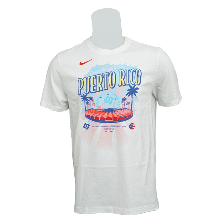 ナイキ 2026 WBC Tシャツ ホストシティ プエルトリコ 半袖 大人 メンズ ユニセックス N199-10A-WB1-8LT 2026 World Baseball Classic グッズ ウエア ウェア 記念グッズ 記念アイテム nike