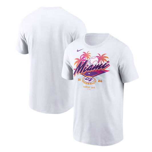 ナイキ 2026 WBC Tシャツ ホストシティ マイアミ 半袖 大人 メンズ ユニセックス N199-10A-WB1-ZGD 2026 World Baseball Classic グッズ ウエア ウェア 記念グッズ 記念アイテム nike