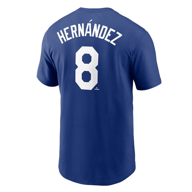 ナイキ ドジャース キケ・ヘルナンデス 2025 ワールドシリーズ優勝 Tシャツ ネーム＆ナンバー 半袖 大人 メンズ ユニセックス ウエア ウェア 記念グッズ 記念アイテム nike