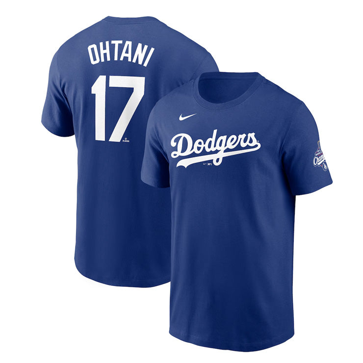 ナイキ ドジャース 大谷翔平 2025 ワールドシリーズ優勝 Tシャツ ネーム＆ナンバー 半袖 大人 メンズ ユニセックス 大谷 ウエア ウェア 記念グッズ 記念アイテム nike