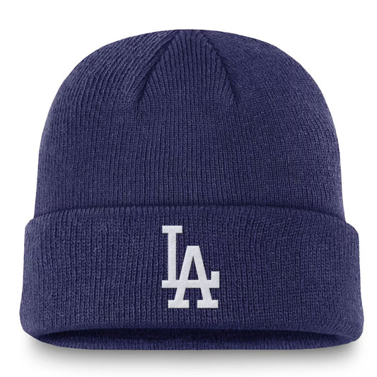 【2026モデル】ナイキ ロサンゼルス・ドジャース ニット帽 ビーニー ニットキャップ カフニット TERRA STANDARD CUFF CASHMERE-LIKE ACRYLIC BEANIE メンズ レディース ユニセックス NB22-4EU-LD-ANF 大人 メジャーリーグ 帽子 ぼうし