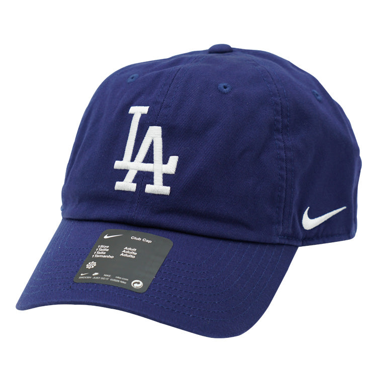 【2026モデル】ナイキ ロサンゼルス・ドジャース キャップ Primetime Club Unstructured Organic Cotton Cap NB01-4EU-LD-YMR メンズ レディース ユニセックス メジャーリーグ 野球帽 帽子 スポーツキャップ ベースボールキャップ ぼうし nike