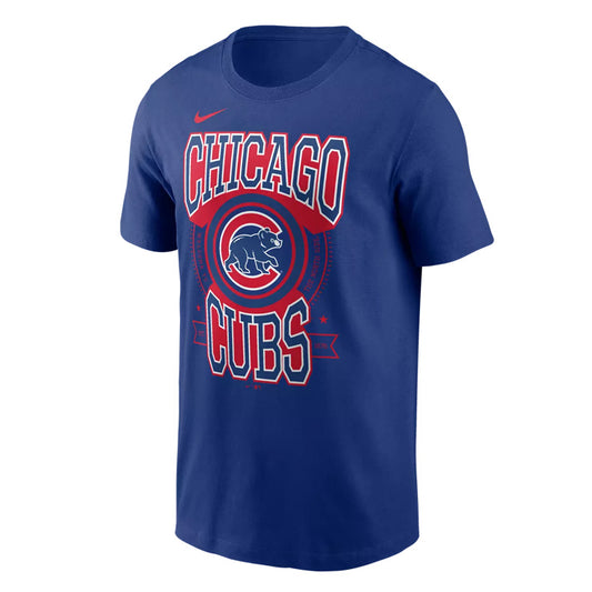 【2026モデル】ナイキ シカゴ・カブス 半袖 Tシャツ Chicago Cubs Club Banner Local T-Shirt メンズ N199-4EW-EJ-8RP カジュアル 普段着 スポカジ スポーツウェア MLB メジャーリーグ 公式アイテム nike