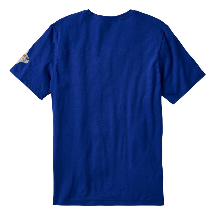 【2026モデル】ナイキ ロサンゼルス・ドジャース ゴールドコレクション 半袖 Tシャツ ワードマーク ブルー Los Angeles Dodgers Gold Collection T-Shirt メンズ N199-4EW-LD-YFL カジュアル スポーツウェア MLB メジャーリーグ nike