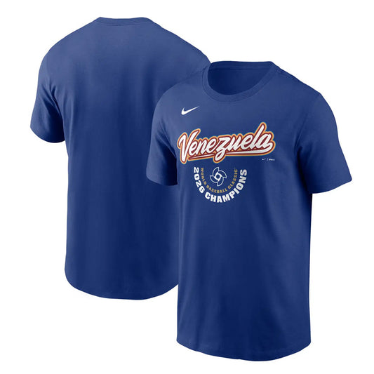 ナイキ 2026 WBC ベネズエラ代表 優勝記念 Tシャツ 半袖 大人 メンズ ユニセックス N199-4EW-WBV-ZMJ 2026 World Baseball Classic Champions T-Shirt グッズ ウエア ウェア 記念グッズ 記念アイテム nike