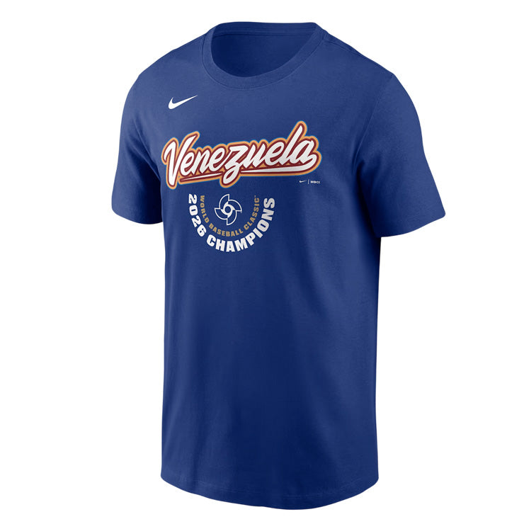 ナイキ 2026 WBC ベネズエラ代表 優勝記念 Tシャツ 半袖 大人 メンズ ユニセックス N199-4EW-WBV-ZMJ 2026 World Baseball Classic Champions T-Shirt グッズ ウエア ウェア 記念グッズ 記念アイテム nike