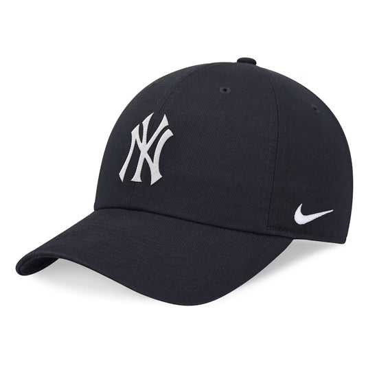 【2026モデル】ナイキ ニューヨーク・ヤンキース キャップ Club Unstructured Organic Cotton Cap NB01-4FA-NK-BEK メンズ レディース ユニセックス メジャーリーグ 野球帽 帽子 スポーツキャップ ベースボールキャップ ぼうし nike