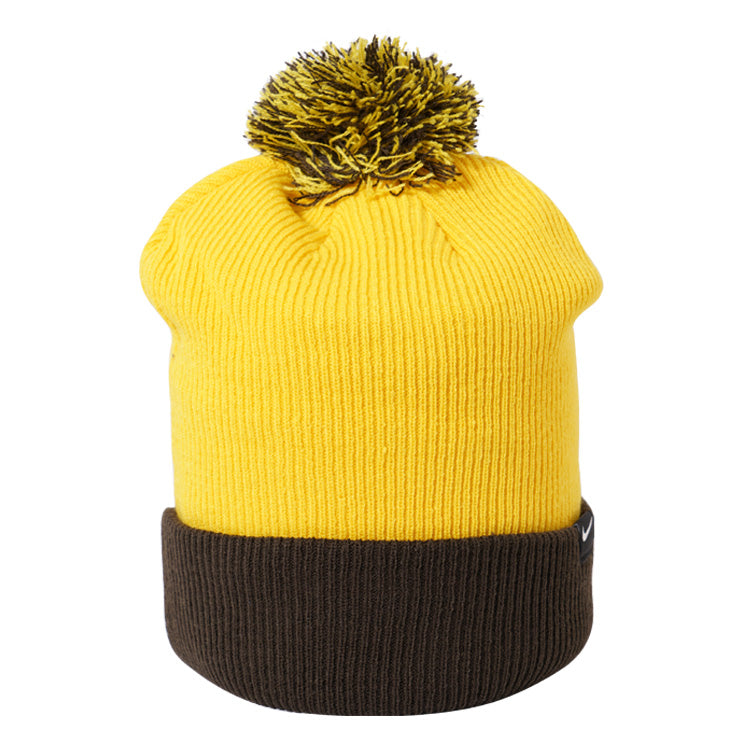 【2026モデル】ナイキ サンディエゴ・パドレス ポンポン付き ニット帽 ビーニー ニットキャップ カフニット NIKE PEAK STANDARD CUFF POM BEANIE メンズ レディース ユニセックス NB16-917Z-PYP-QG5 大人 メジャーリーグ 帽子 ぼうし