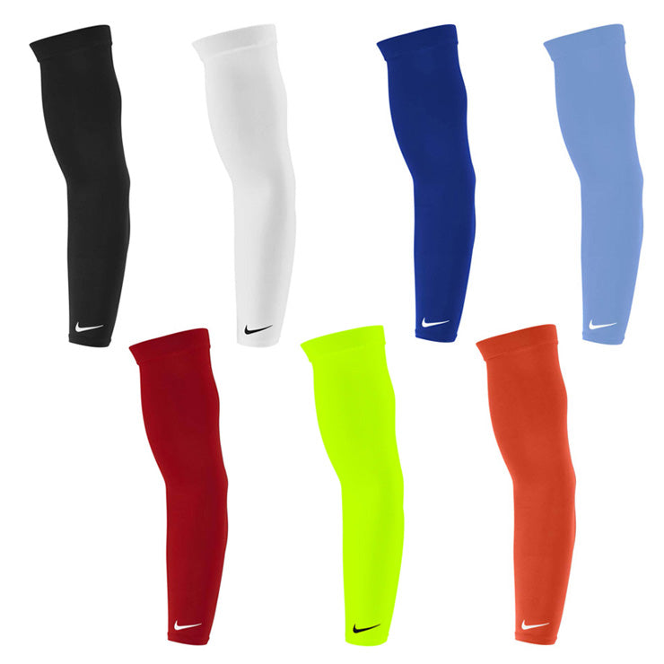 全7色 ナイキ PRO ドライフィット アームスリーブ 1枚入り 片腕用 メンズ ユニセックス ブラック ホワイト グリーン ネイビー パープル オレンジ BA6003 アームカバー アームガード スポーツウェア バスケ テニス アメフト 陸上 マラソン ランニング ジョギング nike